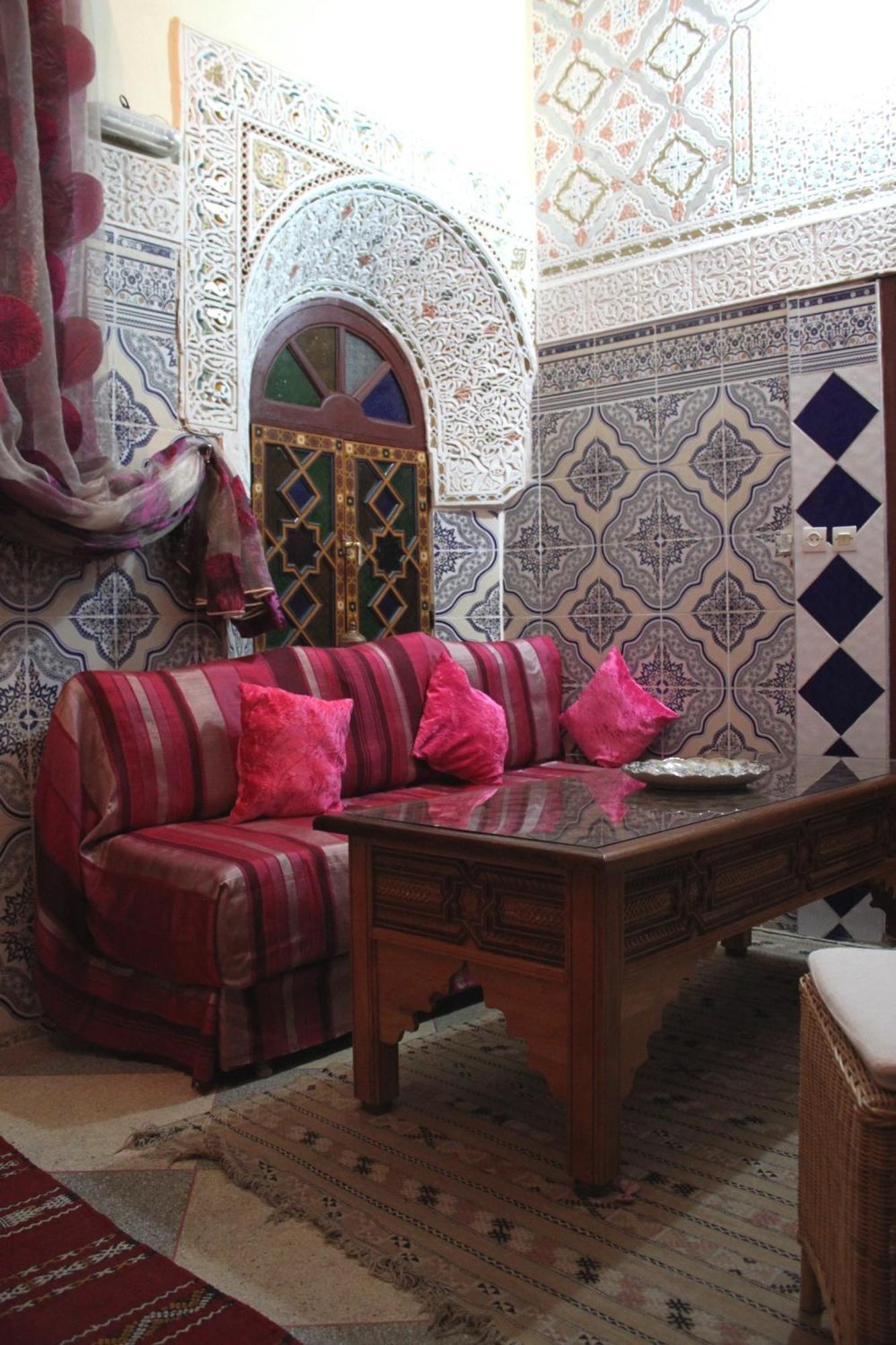 מקנס Ryad Bab Berdaine חדר תמונה